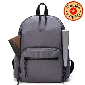 New GUDIKA 66111 - Tas Ransel Laptop 15 inc Pria Wanita (Unisex) Kekinian With USB Port Charger Import Original Bahan Nilon Waterproof Anti Air Premium Korea - tas wanita - tas pria - tas kerja - tas laptop - ransel - gudika bag - tas gudika - tas sekolah