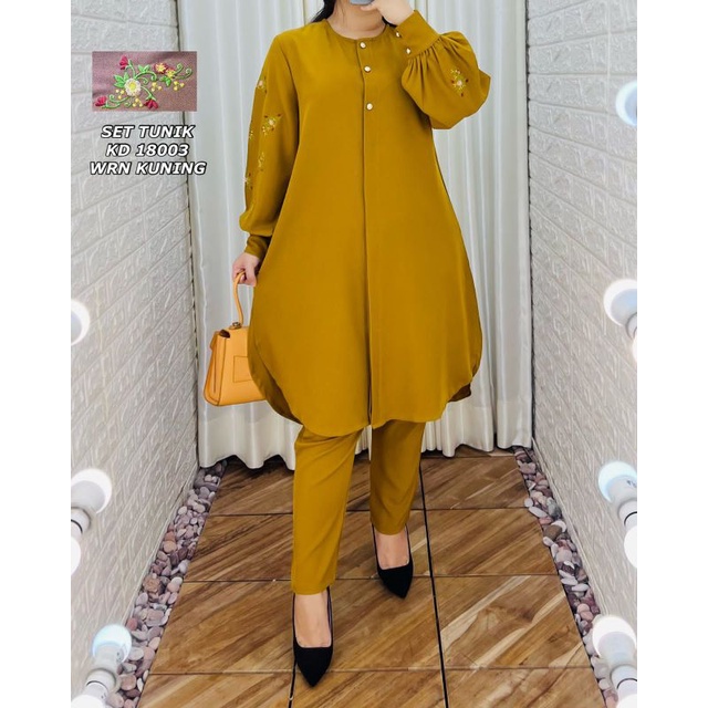 SETCEL TUNIK P0LOS BORDIR EXCLUSIZE 2022