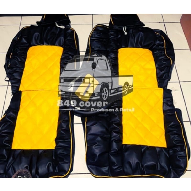 Cover seat hilux single cabin / cover jok hilux / sarung mobil triton single cabin