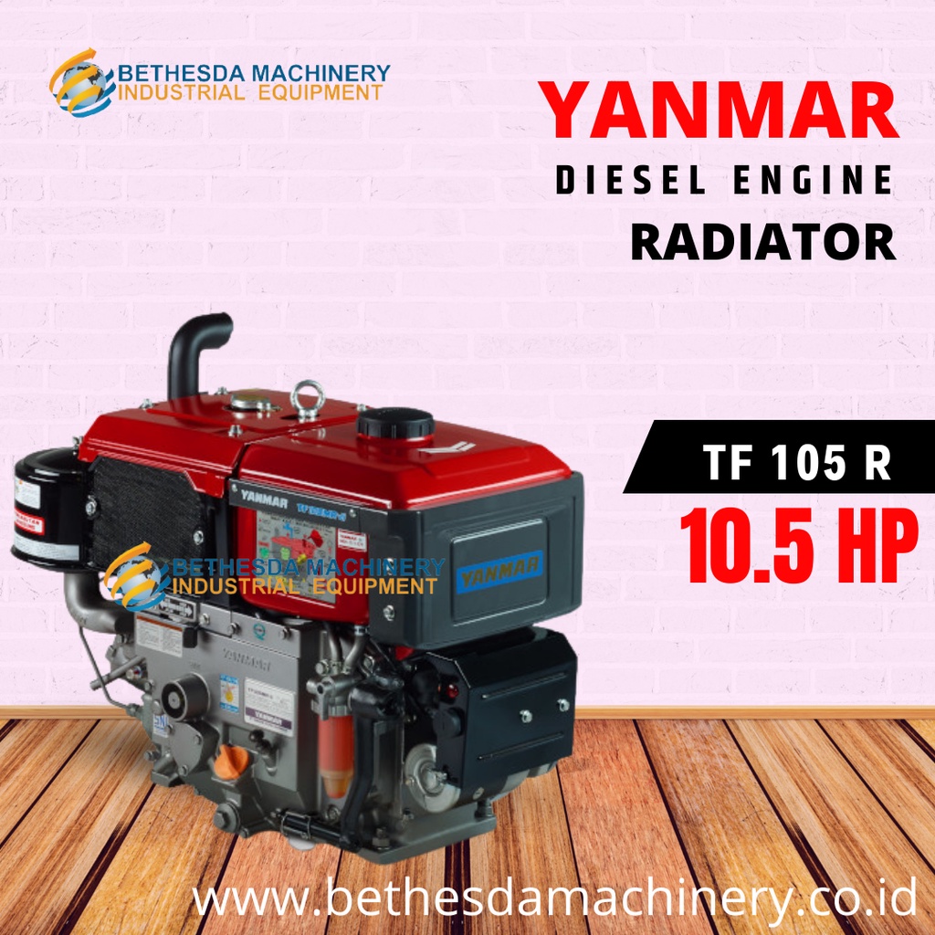 Jual Mesin Penggerak Disel 10.5 HP Yanmar TF 105 R Motor Diesel ...