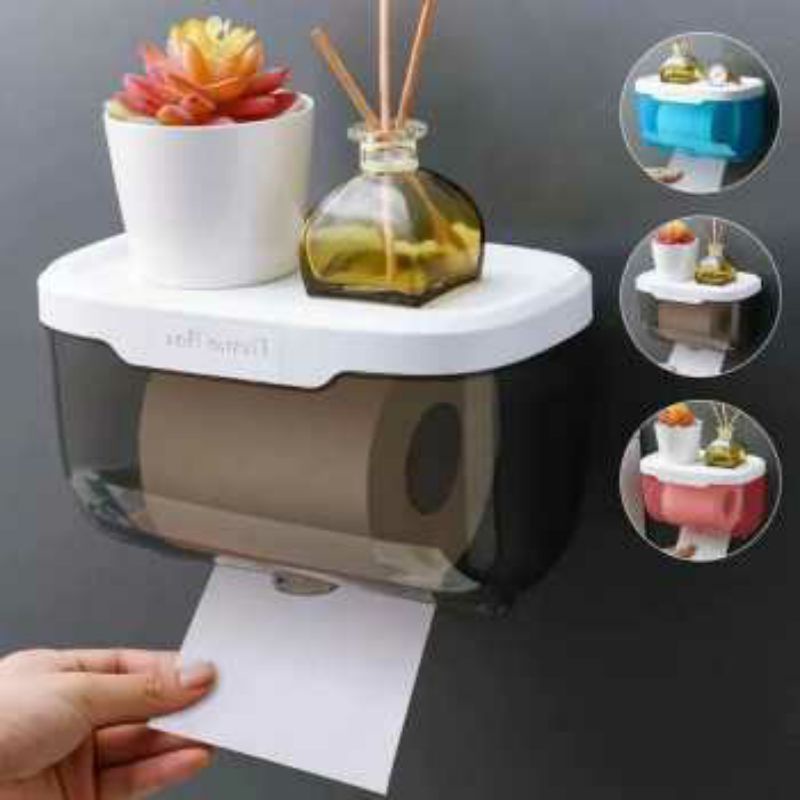 Kotak Tisu Tissue Storage Toilet Paper Box Dispenser