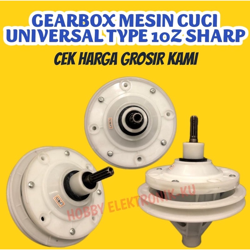 GEARBOX MESIN CUCI UNIVERSAL TYPE 10Z SHARP