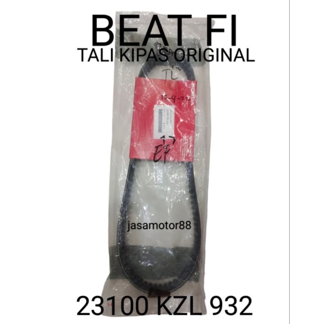 BELT DRIVE KIT V BELT TALI KIPAS ONLY BEAT FI ORIGINAL 23100 KZL 932