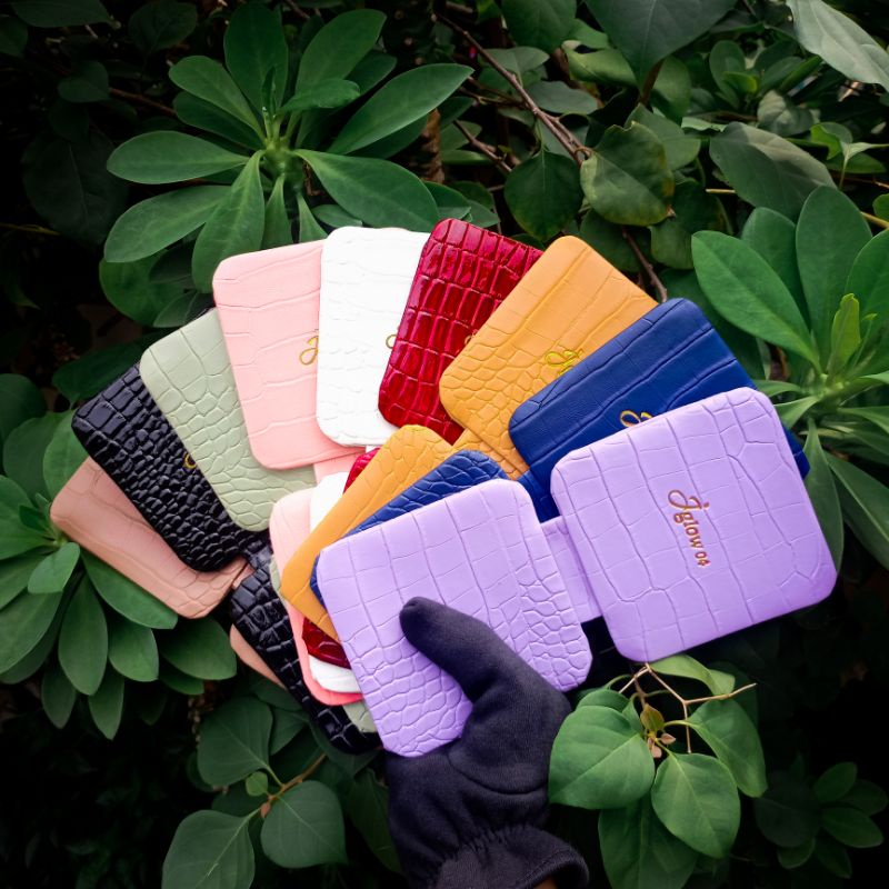 CUSTOM CERMIN LIPAT CROCO PREMIUM EMBOSS