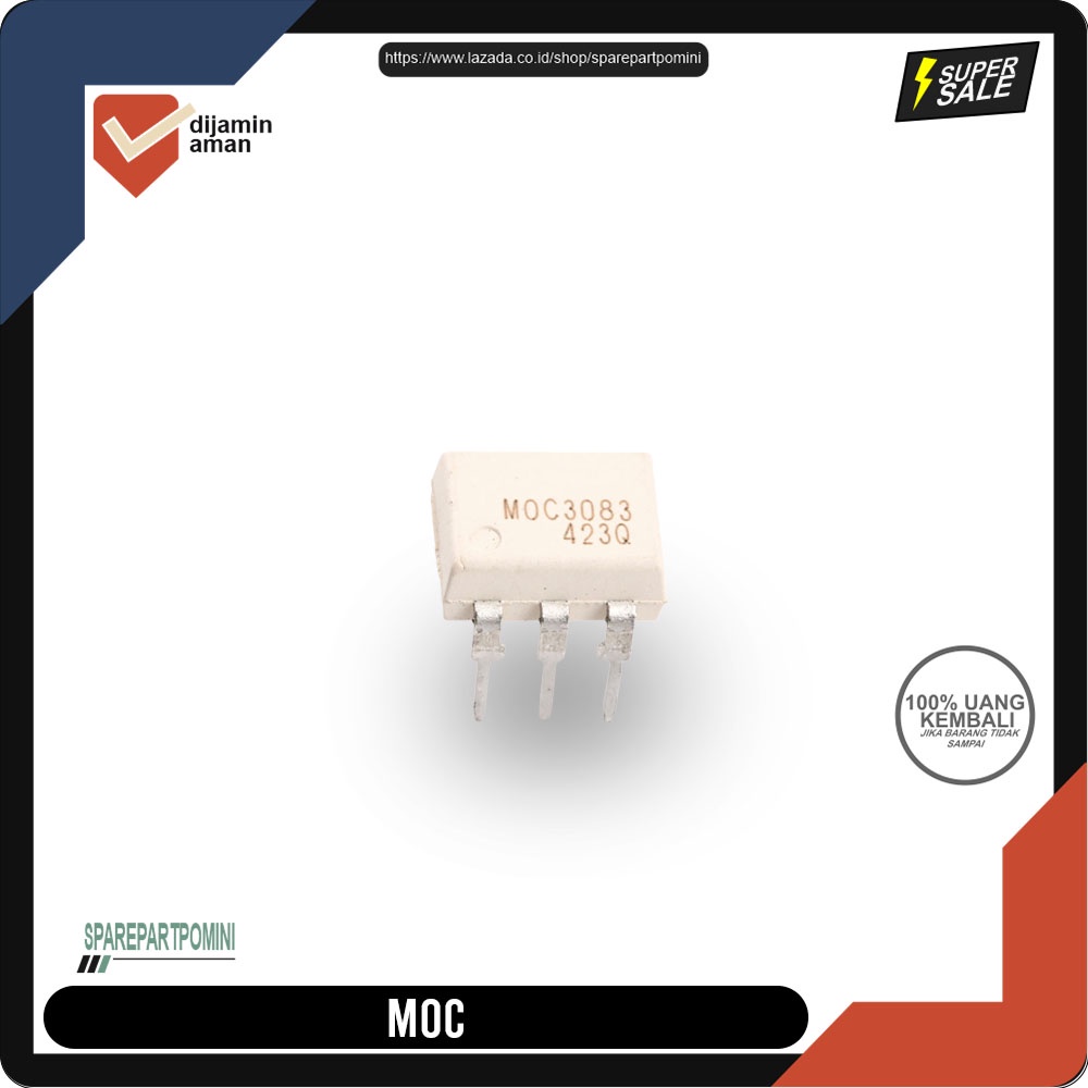 Sparepart Pom Mini - Ic Moc Pertamini Digital Komponen Cpu
