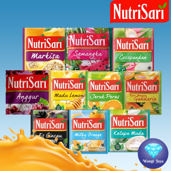 

TERLARIS !! Nutrisari all varriant renceng 13grx10pcs