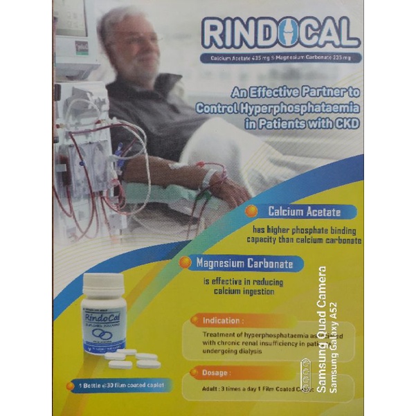 Rindocal (Vitamin kalsium dan magnesium)