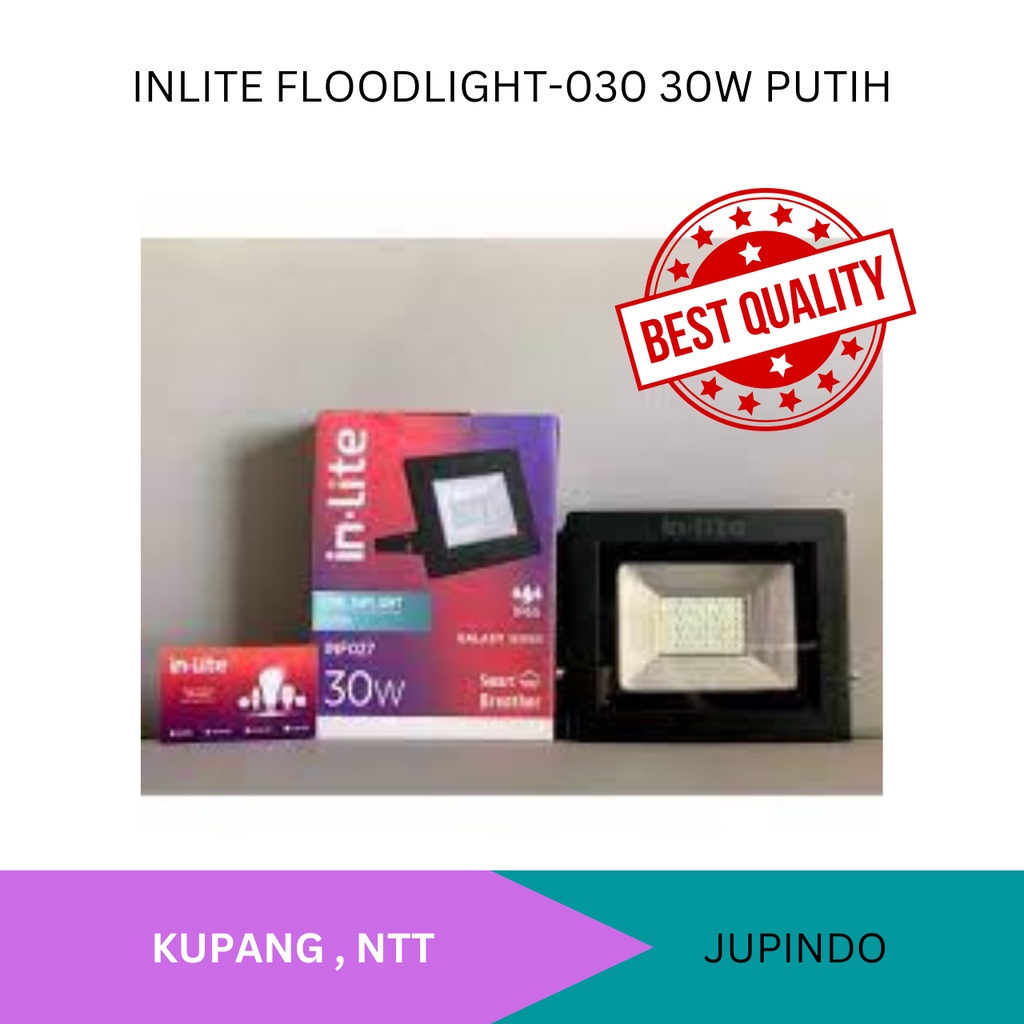 INLITE FLOODLIGHT-030 30W PUTIH - inlite - inlite led