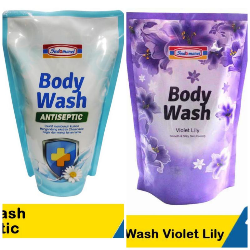 Jual BODY WASH INDOMARET Lily dan Antiseptik 450ml Shopee Indonesia