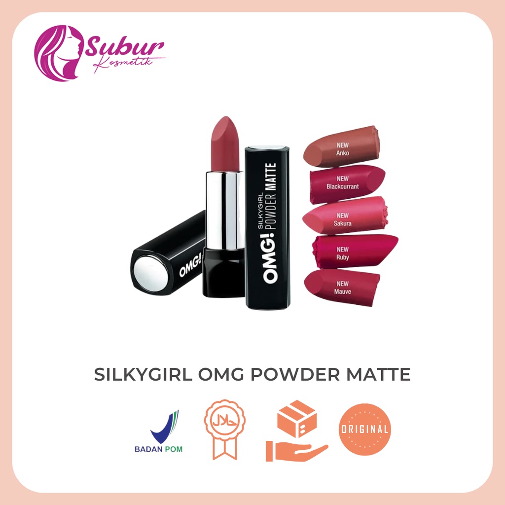 Silkygirl OMG Powder Matte Lipstik