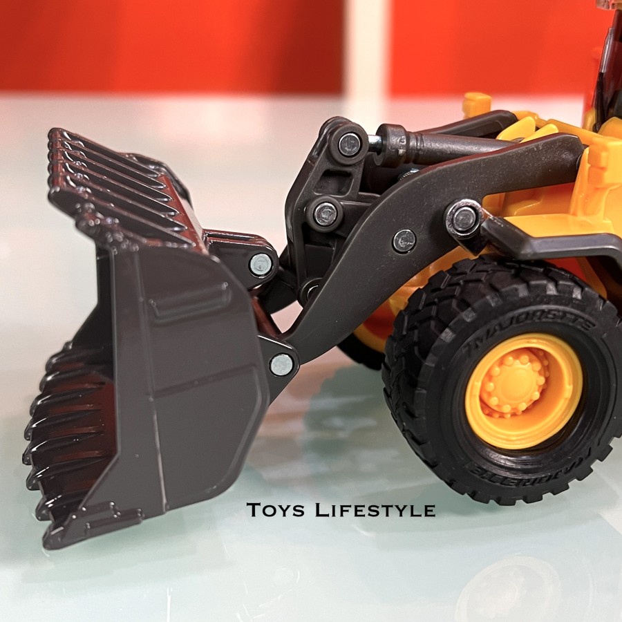 Mobil Truck Majorette Diecast Volvo Wheel Loader (BUNYI NYALA)