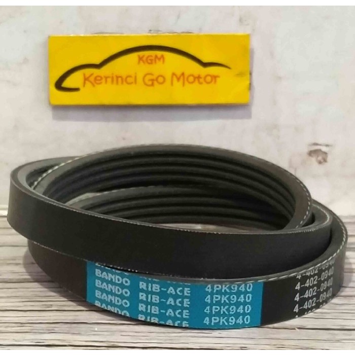 BANDO VAN BELT 4PK 940 RIB BELT TALI KIPAS 4PK-940 FAN BELT ALUR