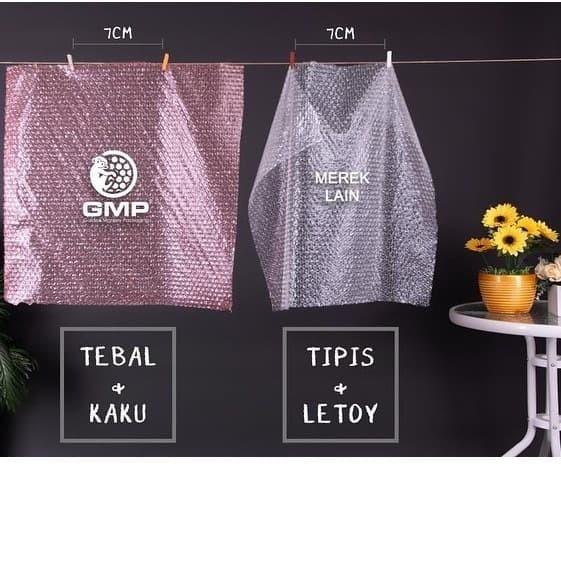 

Bubble Wrap 50 M x 125 Cm Plastik Buble Packing - GMP 3KG HITAM