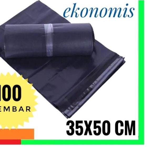 

35x50 cm Kantong plastik olshop polymailer isi 100 lembar