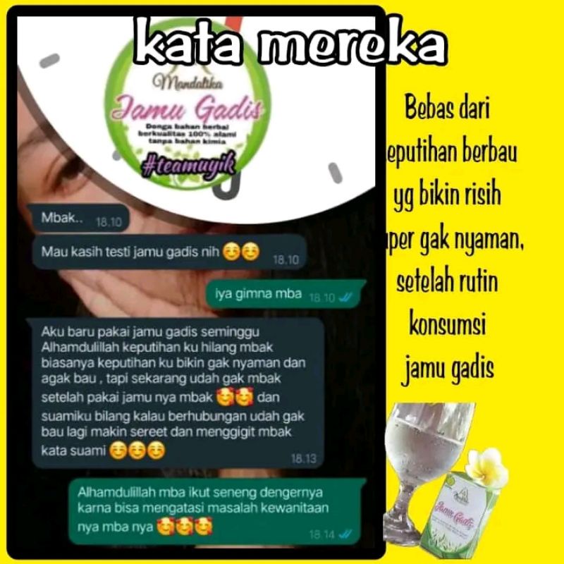 

Jamu gadis mandalika