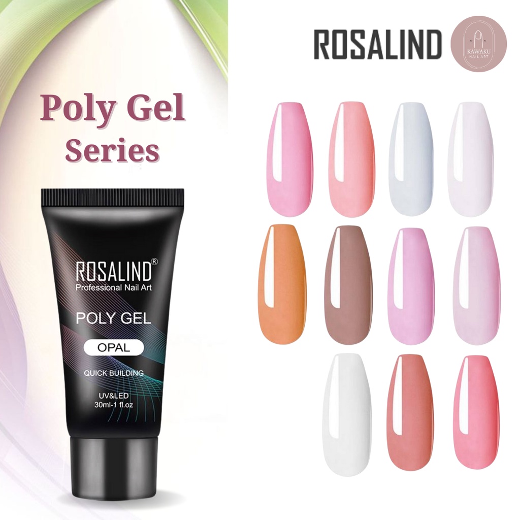 Poly Gel Nail Extension Rosalind 30ml
