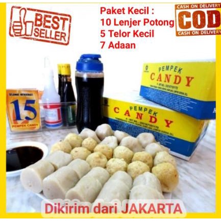 Jual BISA COD Pempek Candy Palembang Asli Paket Ampera Kecil Empek ...