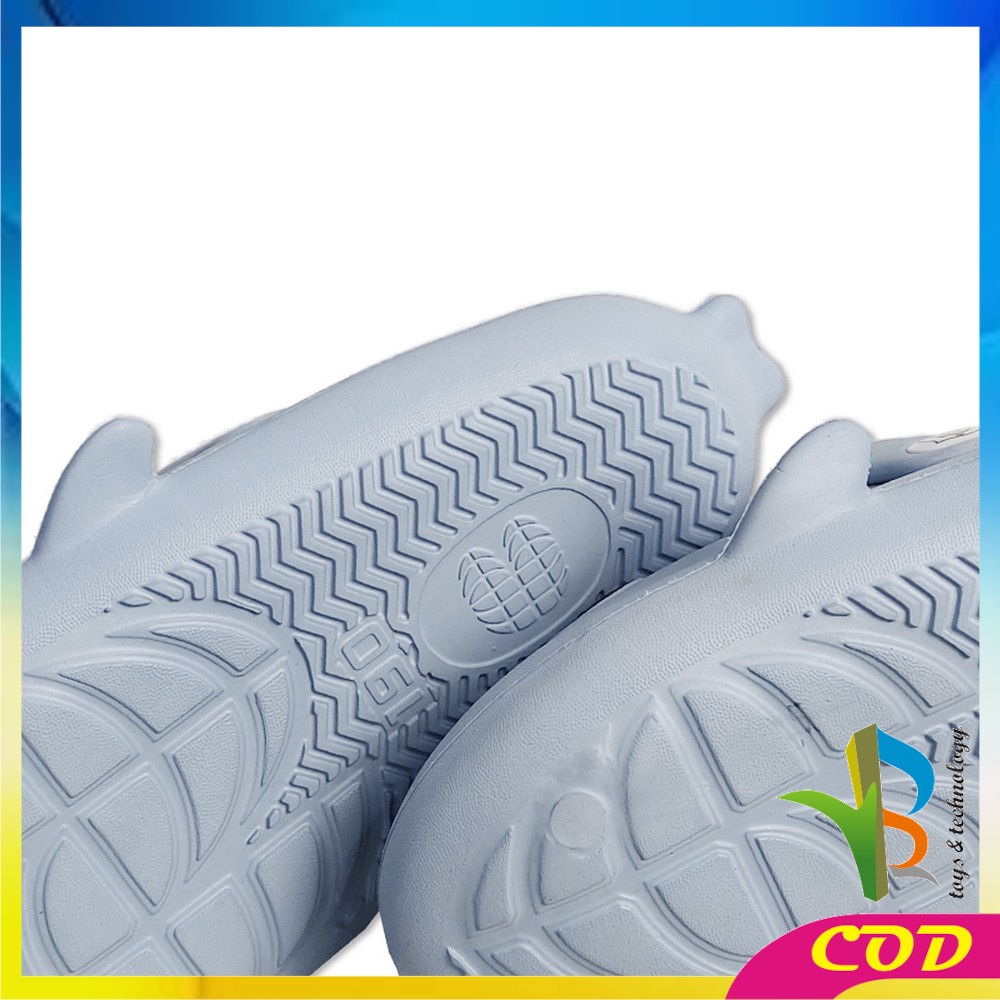 RB-S40 Sandal Hiu Karakter Hewan Lucu Bahan EVA Dengan Tali Belakang / Sendal Shark Anak Lucu Anti  Slip Unisex / Sendal Selop Anak Import