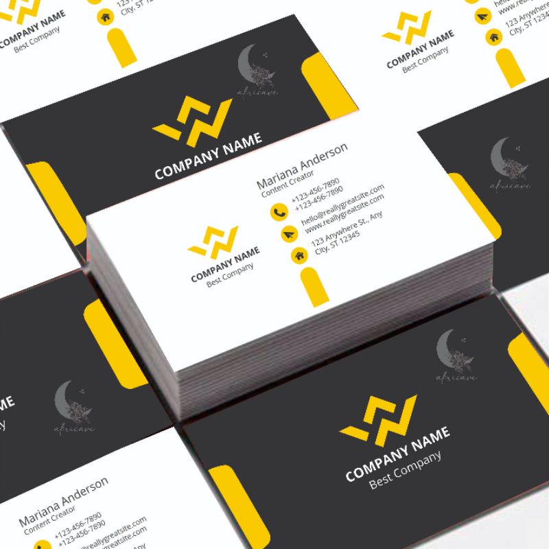 KARTU NAMA LAMINASI 1 MUKA / 2 MUKA