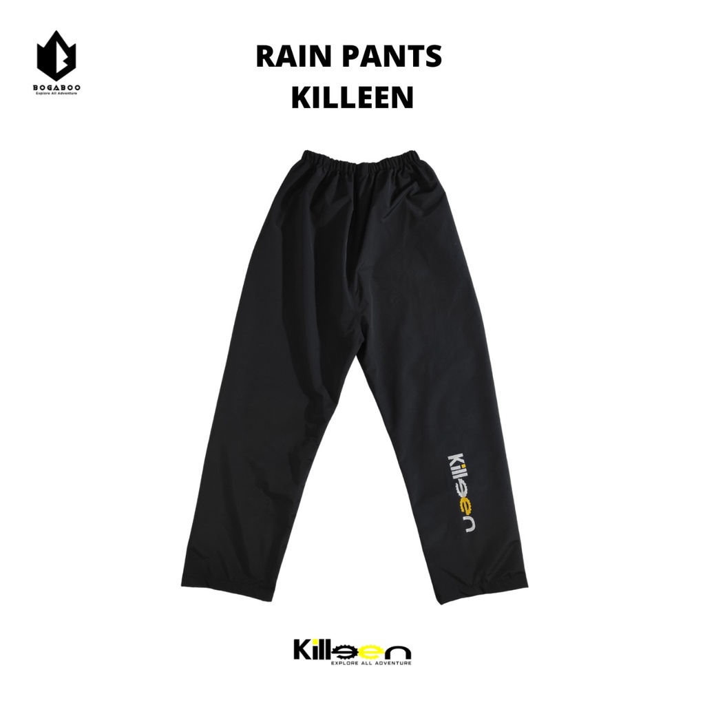 COD AJA Celana jas hujan Merk killeen waterproof FULL sealed - rain pants - celana waterproof - celana ANTI AIR