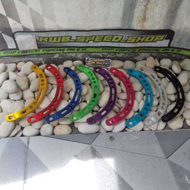 Pangkon C coak panjang 17cm full almunium bahan tebal warna lengap