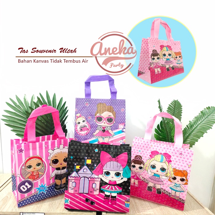 

Tas Souvenir Ulang Tahun LOL / Goodie Bag karakter LOL / tas ultah karakter / Tas Ulang Tahun size S