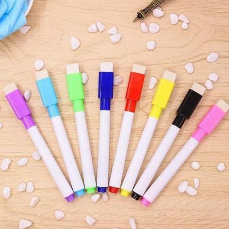 

JMall Spidol Wipe and Clean / Spidol Warna Whiteboard dengan Penghapus / Spidol Wipe&Clean Activity Book.