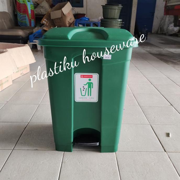 tempat sampah injak 70 liter tempat sampah besar tong sampah besar barang ready terus