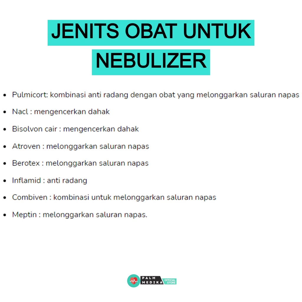 NEBULIZER PORTABLE ULTRASONIC INHALER MY 502A / ALAT TERAPI PERNAFASAN ASMA MY 502A - ULTRASONIC