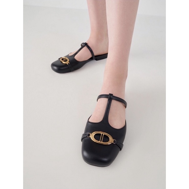 C mettalic mules