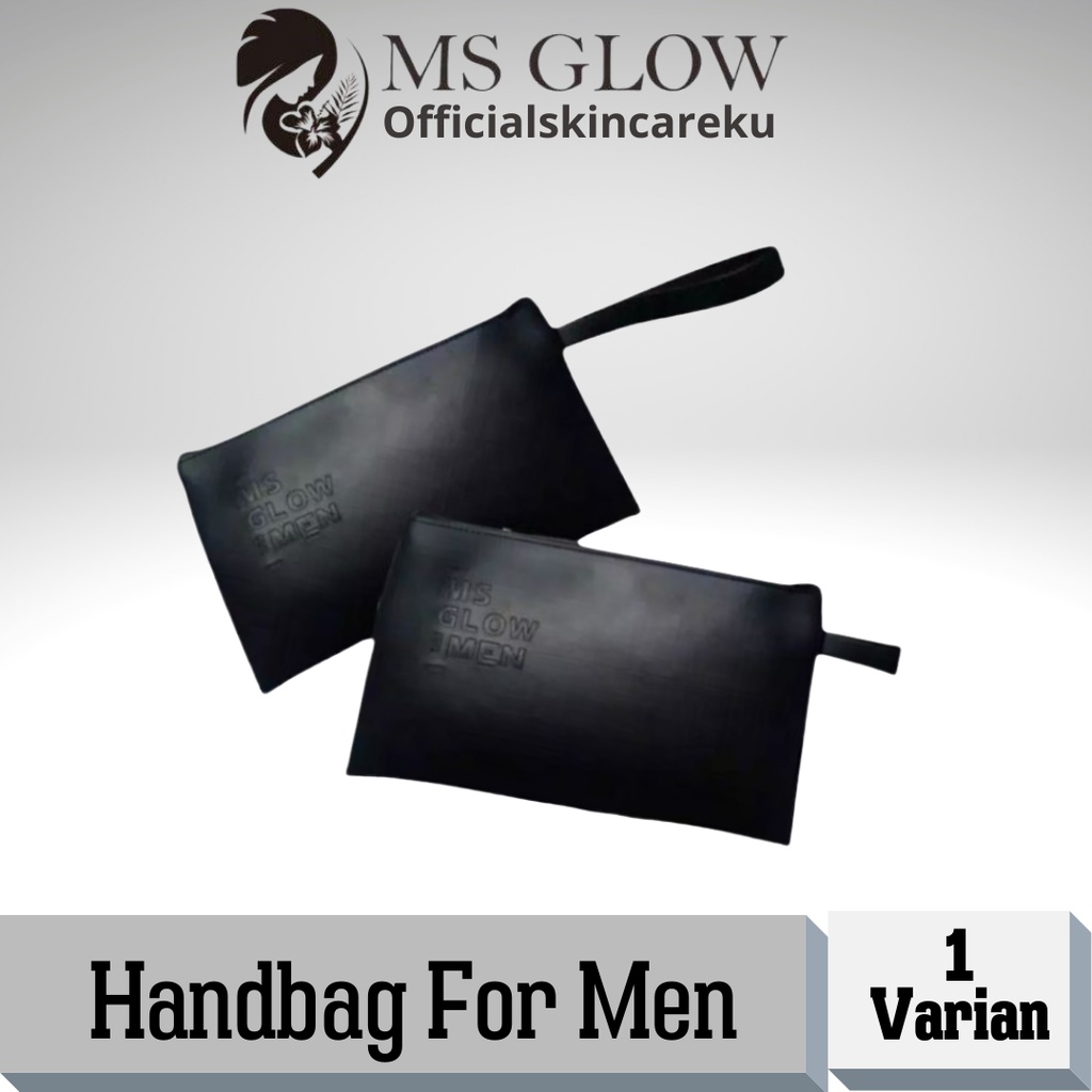 Pouch Ms Glow For Men Dompet/Handbag Pria
