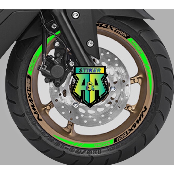 AA STIKER VELG NMAX RACING VELG | STIKER VELG NMAX