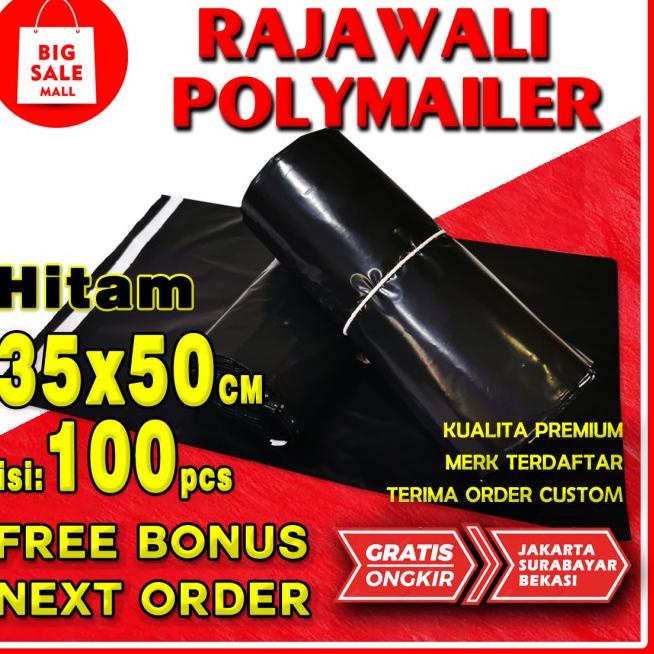

Plastik Packing Polymailer 35x50cm isi100pcs online shop Packing lem - Pinus Hitam, 35x50cm isi100