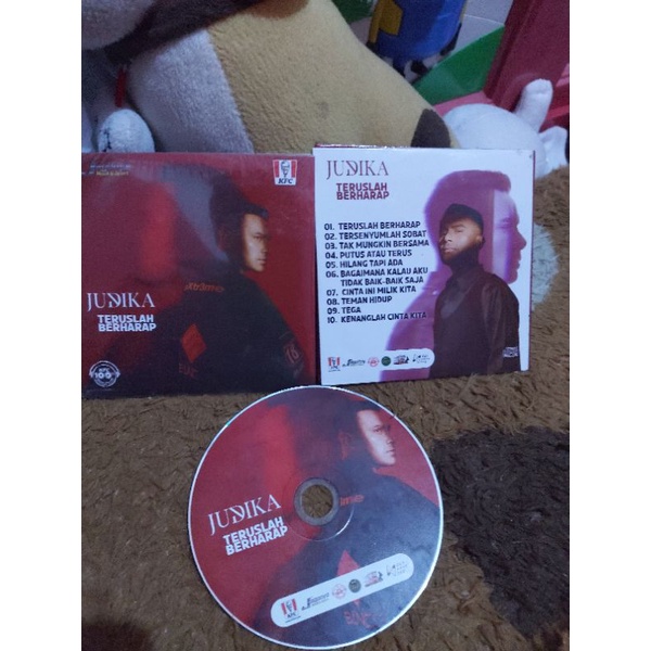 Cd Judika album Terus berharap kfc