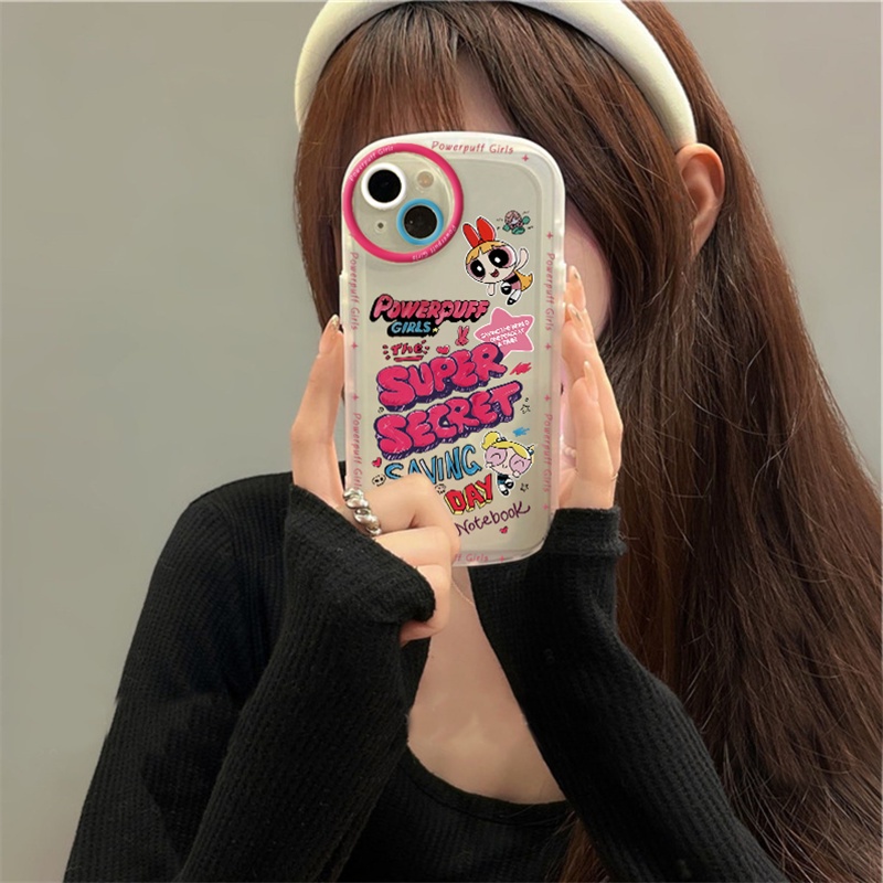 Casung Redmi 10C 10A 9C 9T 9A Note 11S 11 Pro Note10 5G Note 10S Note9 Note8 Note8 Note8 Pro Note7 Poco M3 X3 Pro NFC Kartun Terbang Little Policewoman Gambar Label Big Eyes Case