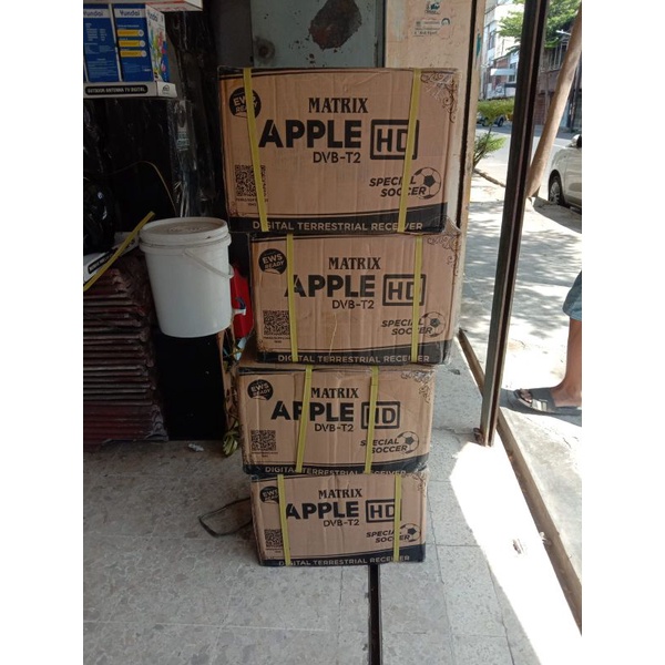 Grosir Set Top Box STB Matrix Apple Merah Per Dus isi 40 pcs