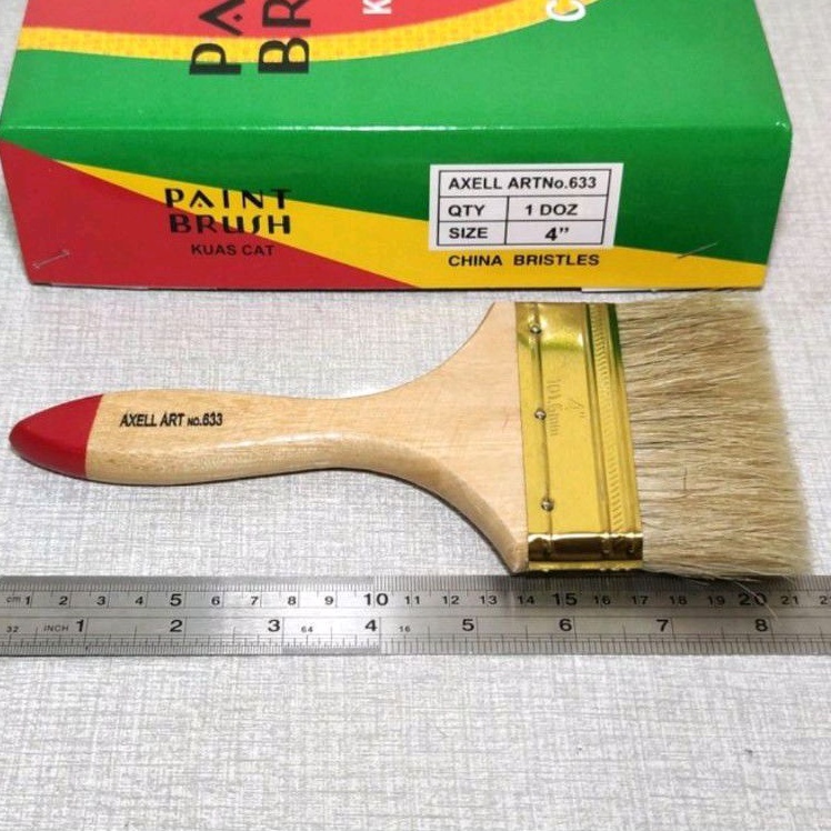 Kuas Cat 4 Inchi / Paint Brush / radiator brush