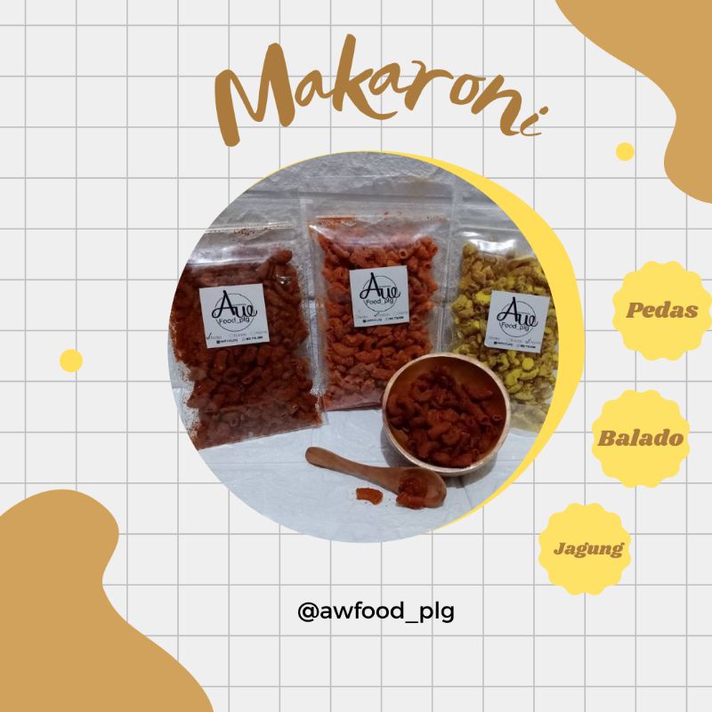 

MAKARONI 65GR/160GR