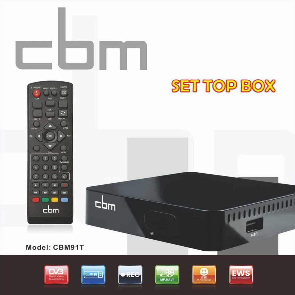 Set Top Box Tv Digital CBM91T DVB Bisa Wifi dongle Youtube TERBARU / STB Set Top Box Tv Digital CBM91T DVB bukan matrik / Set Top Box Tv Digital CBM91T DVB sinyal paling kuat / Set Top Box Tv Digital CBM91T DVB Receiver