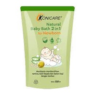 Konicare Natural Baby Bath 2in 1 For Newborn Refill 250ml