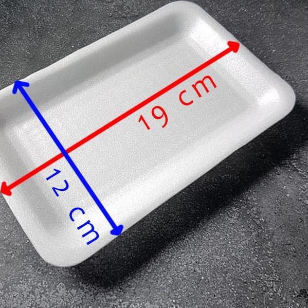 

Tray Gabus TR03 250 pc Styrofoam Sterofoam Stirofoam DAGING BUAH SAYUR