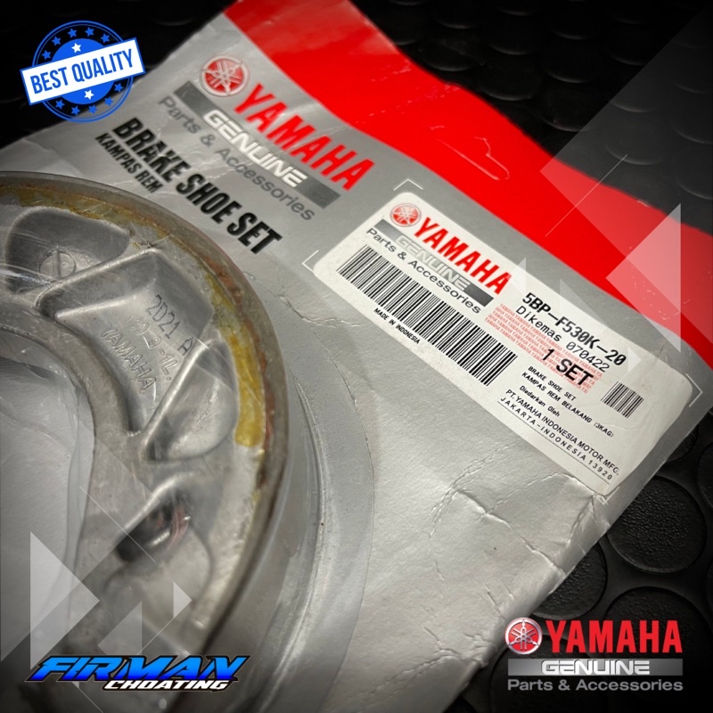 kampas rem belakang rx king scorpio mio original 5BP-F530K-20