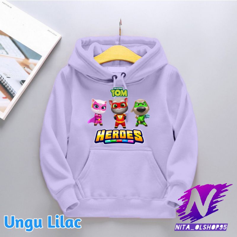 hoodie anak sweater anak talking tom heroes