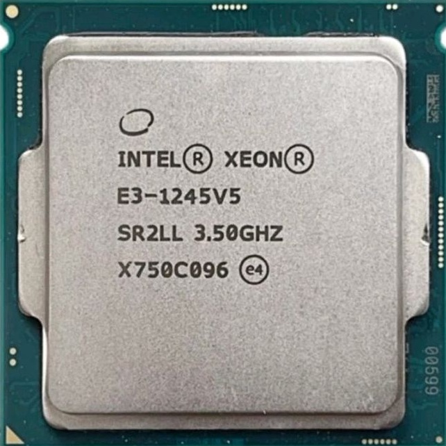 動作確認済 Intel SkyLake Xeon E3-1245V5 4C/8Tスマホ/家電/カメラ