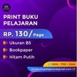

Kertas B5 Bookpaper Hitam putih Print buku pelajaran, jurnal, PDF