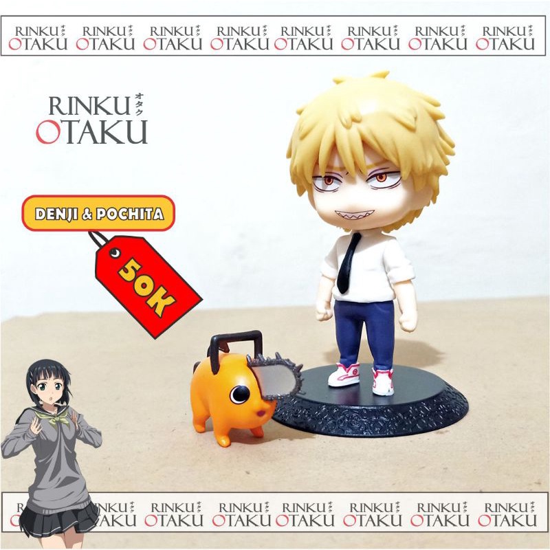 Jual Action Figure Anime Chainsaw Man Denji Pochita Power Shopee