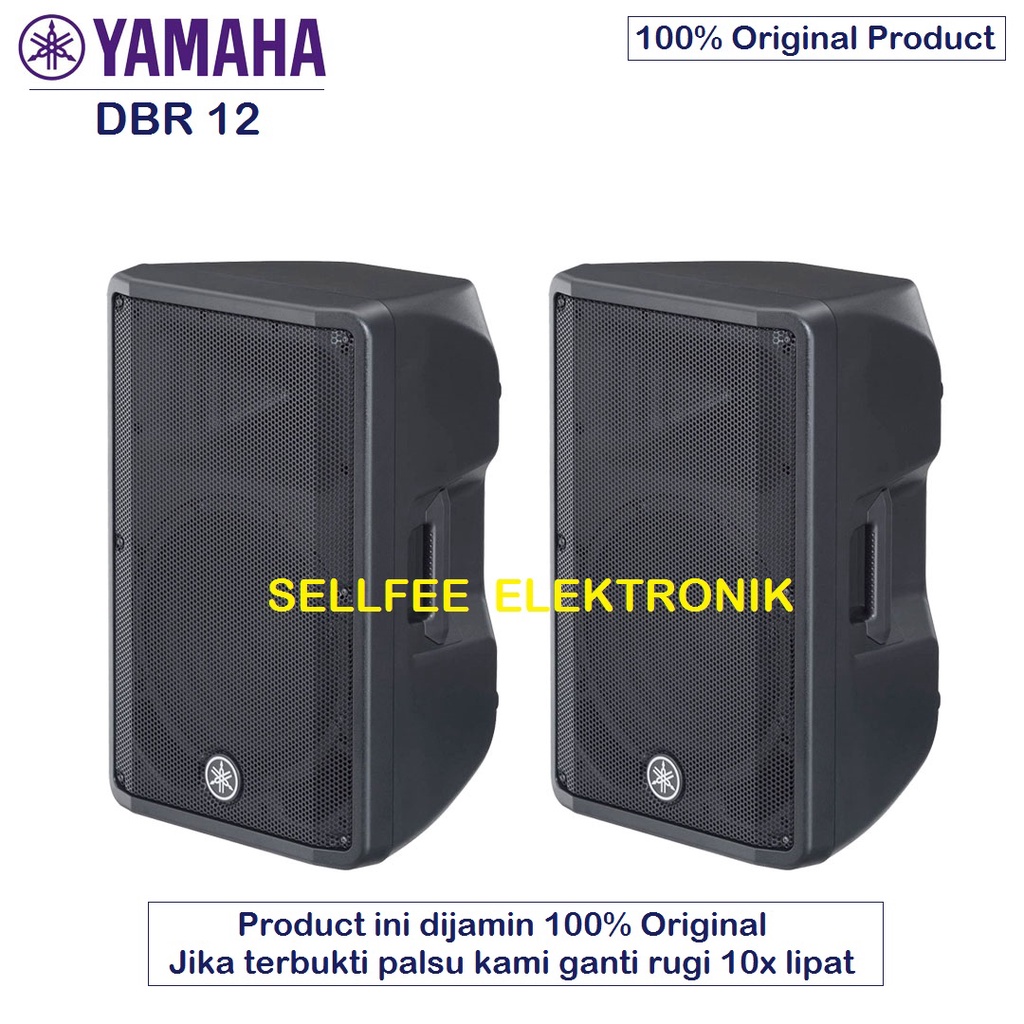 Speaker Aktif Yamaha DBR 12/ DBR12 / DBR-12 Original