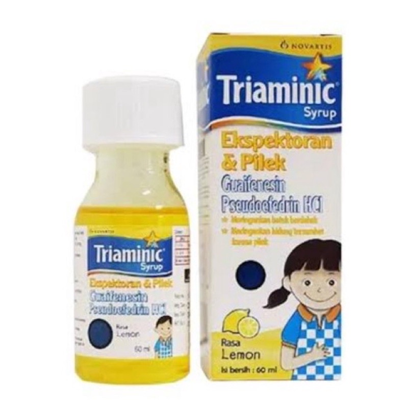 Triaminic Obat Batuk/Pilek @ 60ml/Triaminic Batuk Pilek Anak Sirup 60 ml