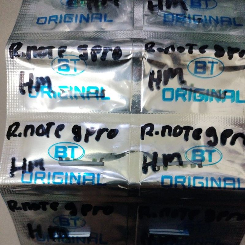 tombol luar on of folume xiaomi not9pro/not 9pro/not 9 pro