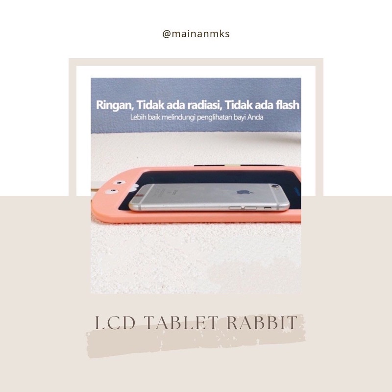 LCD PAD WRITING TABLET RABBIT NO.9012